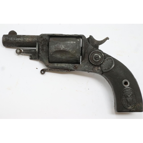 2248 - Iver Johnson 36 revolver, obsolete calibre, for restoration, does not function. P&P Group 3 (£25+VAT... 