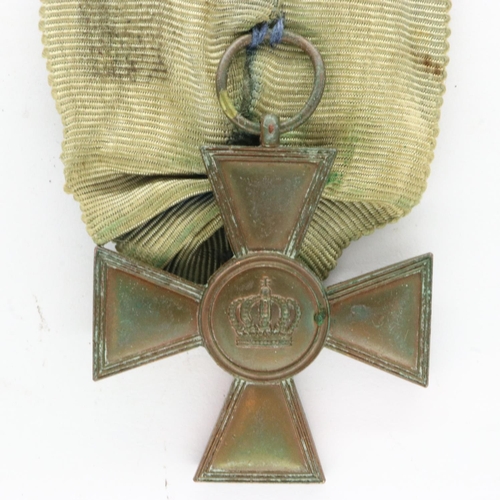 2394 - Imperial Prussian 15 years Long Service cross. P&P Group 1 (£14+VAT for the first lot and £1+VAT for... 