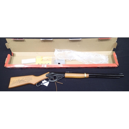 2149A - Daisy 650 Red Ryder .177 under-lever Carbine air rifle, boxed. P&P Group 2 (£18+VAT for the first lo... 