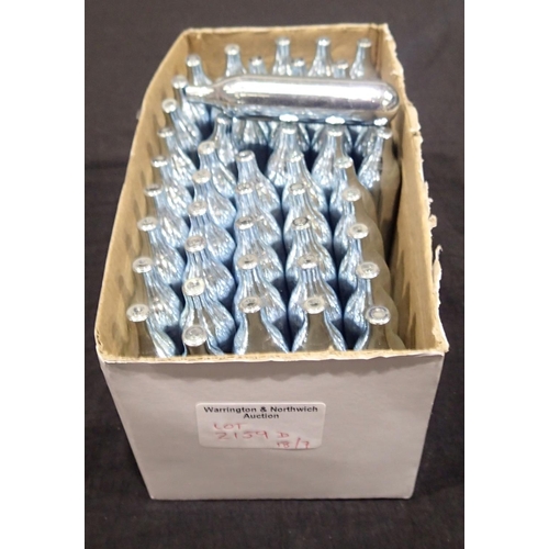 2159D - Fifty Co2 gas cartridges. Not available for in-house P&P
