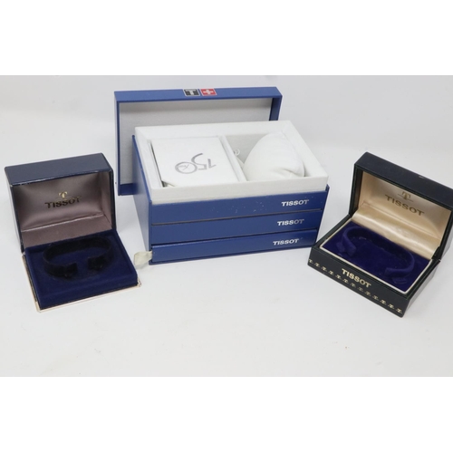 119 - Three Tissot wristwatch boxes. P&P Group 2 (£18+VAT for the first lot and £3+VAT for subsequent lots... 