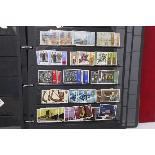 234 - Pre decimal stamp album including a page of penny reds. P&P Group 1 (£14+VAT for the first lot and £... 