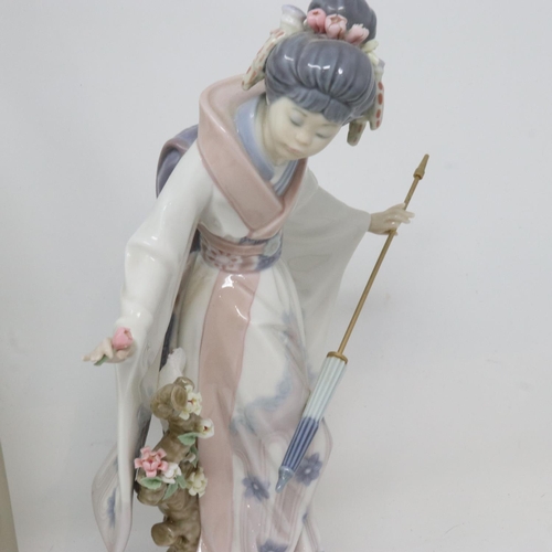 VINTAGE LLADRO DAISA FIGURINE #1451 TERUKO JAPANESE GIRL W