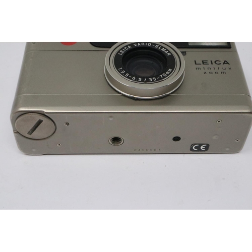 538 - Leica Minilux zoom film camera, good working order and clean lens. P&P Group 2 (£18+VAT for the firs... 