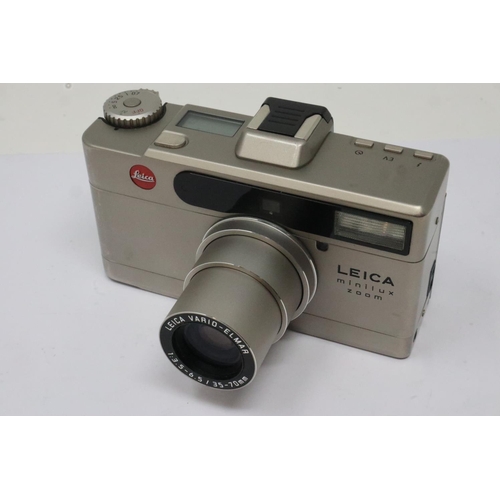 538 - Leica Minilux zoom film camera, good working order and clean lens. P&P Group 2 (£18+VAT for the firs... 