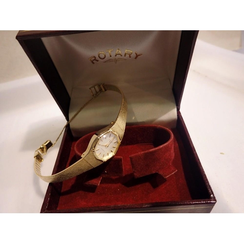 1069 - Boxed ladies Rotary wristwatch, requires battery. P&P Group 1 (£14+VAT for the first lot and £1+VAT ... 