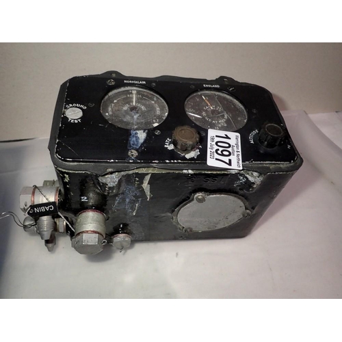 1097 - Normalair Garrett cabin atmosphere control unit. Not available for in-house P&P