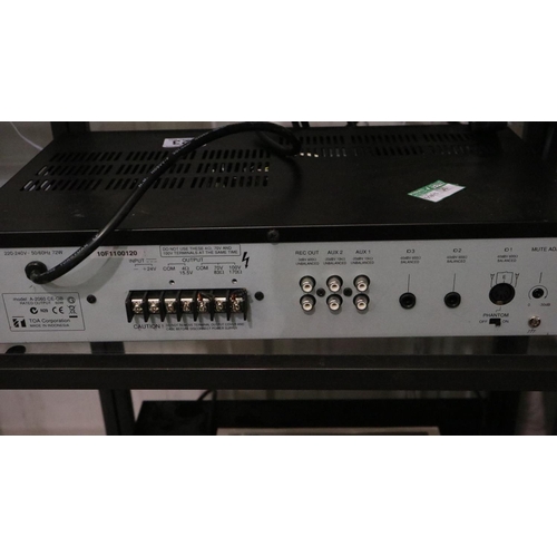 423 - TOA amplifier model A-20260. Not available for in-house P&P