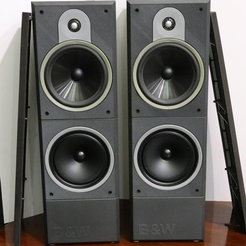 430 - Pair of Bowers and Wilkins DM 620 speakers, working at lotting. Not available for in-house P&P