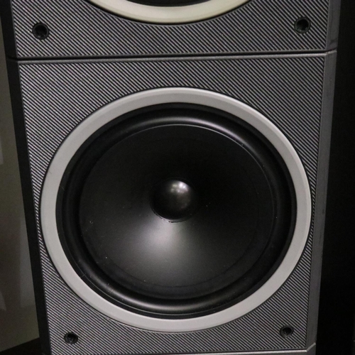 430 - Pair of Bowers and Wilkins DM 620 speakers, working at lotting. Not available for in-house P&P