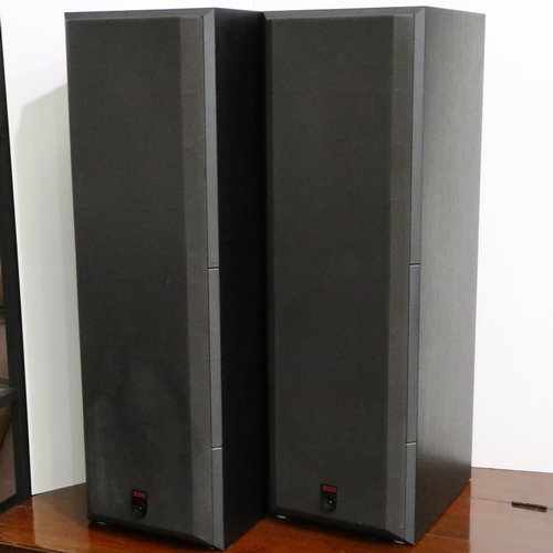 430 - Pair of Bowers and Wilkins DM 620 speakers, working at lotting. Not available for in-house P&P