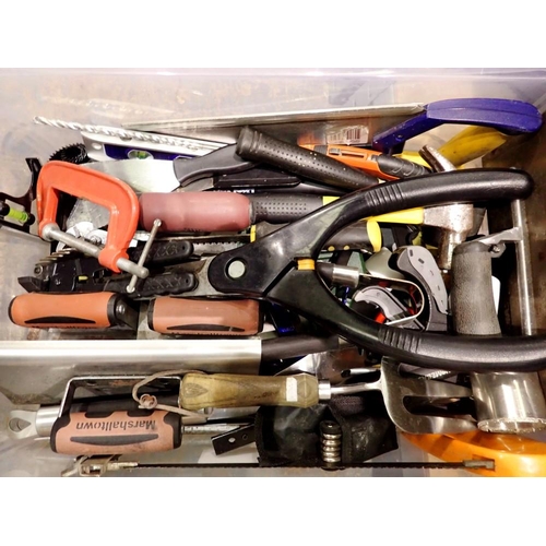 1710 - Large quantity of mixed hand tools. Not available for in-house P&P