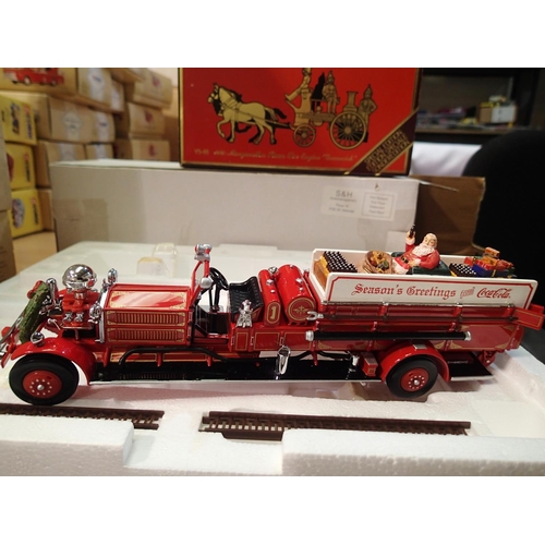 2190 - Set of forty Matchbox Yesteryear Fire Engine series, all in near mint condition/boxed plus YYM33193 ... 