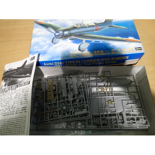 2295 - Eighteen started/part built 1/48 scale aircraft kits and one 1/24th scale, various stages of build, ... 