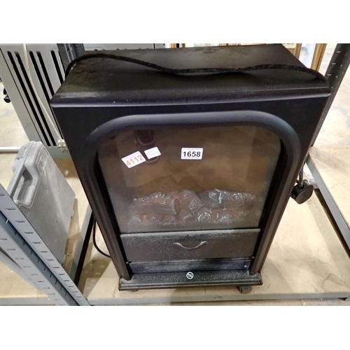 1658 - Winterheat electric heater. Not available for in-house P&P