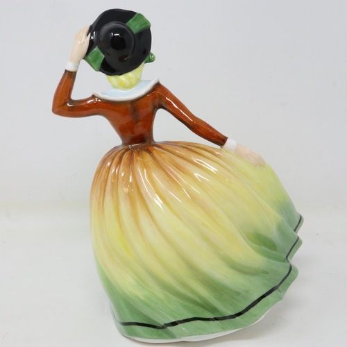 176 - Royal Doulton colourway prototype figurine, no cracks or chips, H: 21 cm. UK P&P Group 2 (£20+VAT fo... 