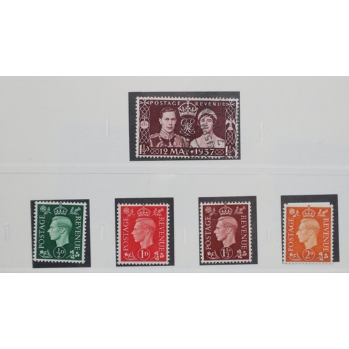 320 - Quantity of George VI Great Britain stamp pages. UK P&P Group 1 (£16+VAT for the first lot and £2+VA... 