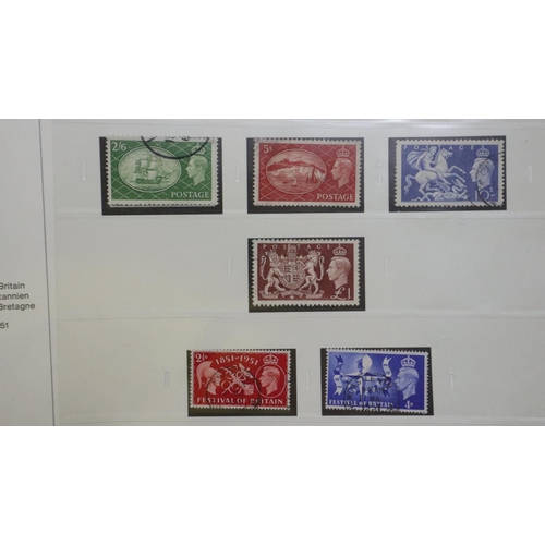 320 - Quantity of George VI Great Britain stamp pages. UK P&P Group 1 (£16+VAT for the first lot and £2+VA... 