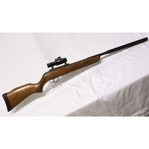 2001 - Gamo .177 air rifle with silencer and air dot scope. UK P&P Group 3 (£30+VAT for the first lot and £... 