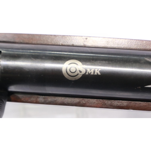 2002 - SMK B2 custom .22 air rifle. UK P&P Group 3 (£30+VAT for the first lot and £8+VAT for subsequent lot... 