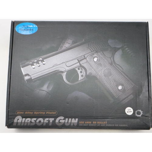 2015 - New old stock spring powered 6mm BB airlift pistol. UK P&P Group 1 (£16+VAT for the first lot and £2... 