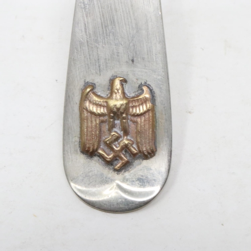 2065 - Third Reich Heer (Army) officers mess spoon. UK P&P Group 1 (£16+VAT for the first lot and £2+VAT fo... 