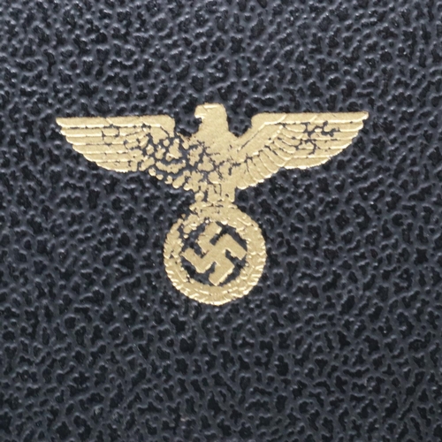 2076 - Third Reich cased RAD award plaque. UK P&P Group 2 (£20+VAT for the first lot and £4+VAT for subsequ... 