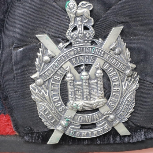 2148 - Two Scottish regiment badged glengarrys and a further example (with damages), (3). UK P&P Group 2 (£... 