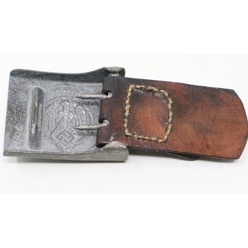 2161 - Third Reich Hitler Youth buckle marked RZM m4/36 for Kallenbach Meyer & Franke Lukemwalde. UK P&P Gr... 