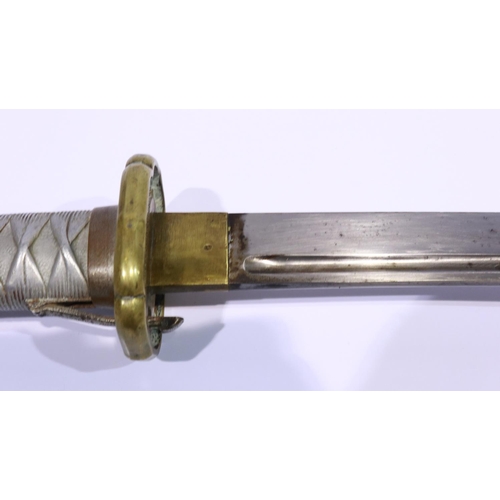 2203 - WWII Japanese NCOs sword, a very good example with visible markings from the Tokyo Arsenal and seria... 