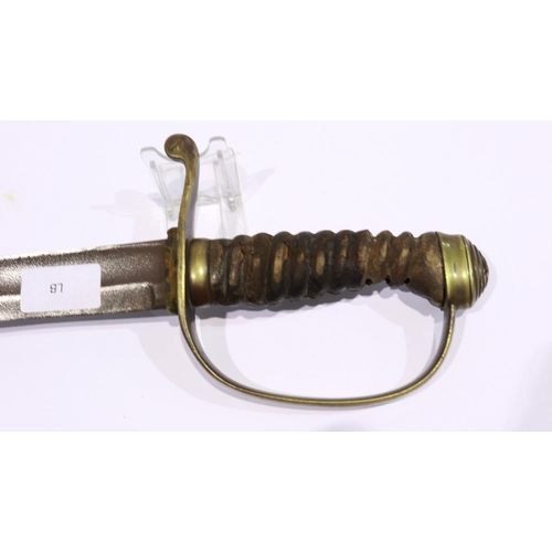 2211 - A Victorian constabulary sword, in semi-relic condition. UK P&P Group 3 (£30+VAT for the first lot a... 