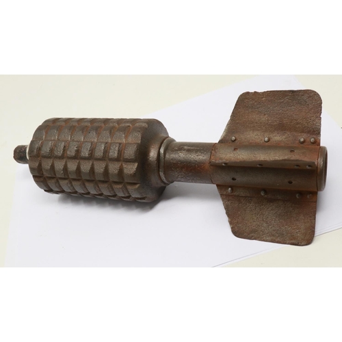 2215 - INERT WWI German Granatenwerfer spigot mortar. UK P&P Group 2 (£20+VAT for the first lot and £4+VAT ... 