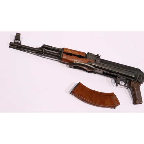 2224 - Deactivated Chinese AK-47 variant, with folding stock and 2015 deactivation certificate. UK P&P Grou... 