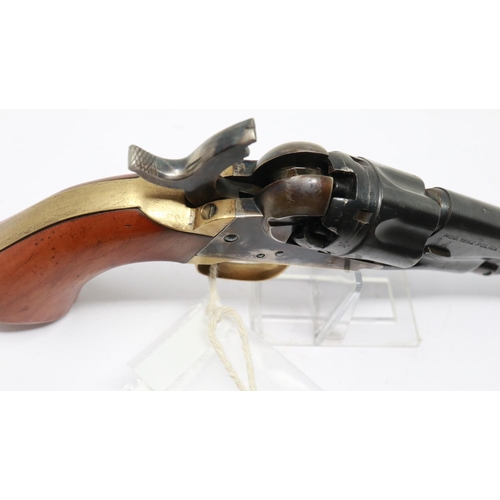 2228 - Model 1862 police .36 calibre revolver, old-spec deactivated with certificate. UK P&P Group 2 (£20+V... 