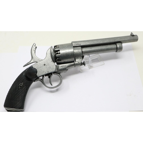 2231 - Re-enactors LeMat revolver. UK P&P Group 2 (£20+VAT for the first lot and £4+VAT for subsequent lots... 