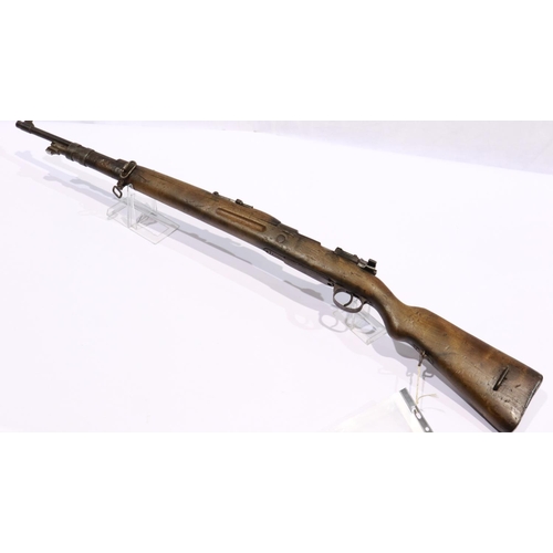 2235 - Mauser M43, old spec deactivation with certificate. Fully strippable. UK P&P Group 3 (£30+VAT for th... 