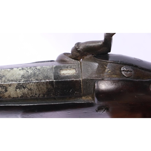 2236 - Antique 12 gauge Thomas Irwin Enniskillen shotgun with ram rod. UK P&P Group 3 (£30+VAT for the firs... 