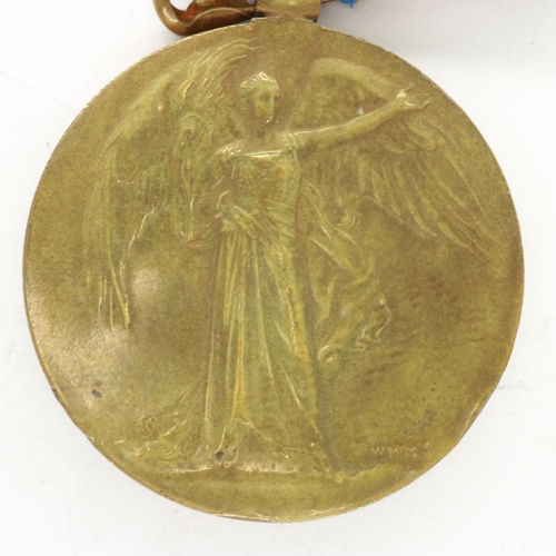 2287 - WWI Victory medal to 55633 Private W Tuddenham, Cheshire regiment. UK P&P Group 1 (£16+VAT for the f... 