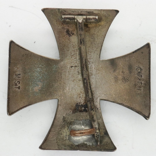 2288 - An Imperial German WWI Iron Cross first class. UK P&P Group 1 (£16+VAT for the first lot and £2+VAT ... 