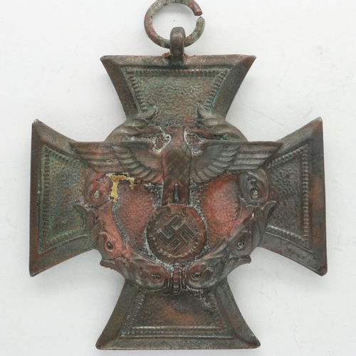 2290 - German Third Reich Border Police Zollgrenschutz medal. UK P&P Group 1 (£16+VAT for the first lot and... 