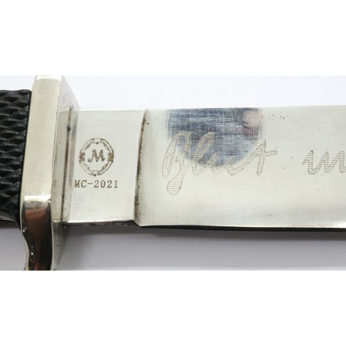 2180 - Reproduction Hitler Youth knife. UK P&P Group 2 (£20+VAT for the first lot and £4+VAT for subsequent... 