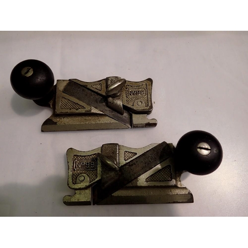 1151 - Two Stanley rebate planes, No's 98 and 99. Not available for in-house P&P