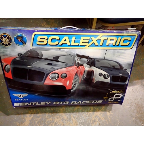 1217 - Scalextric Bentley GT3 racers. Not available for in-house P&P