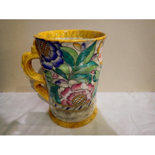 1289 - Charlotte Rhead for Crown Ducal mug, heavily restored. Not available for in-house P&P