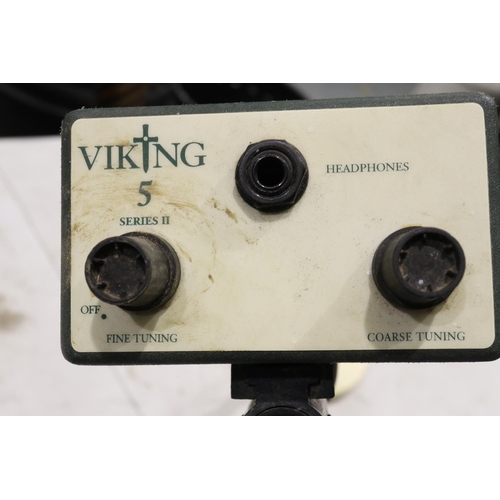 177 - Viking 5 series 2 metal detector, working at lotting. Not available for in-house P&P