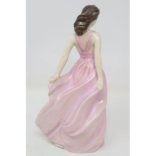 196 - Royal Doulton prototype? figurine with Doulton backstamp but untitled, no cracks or chips, H: 19 cm.... 