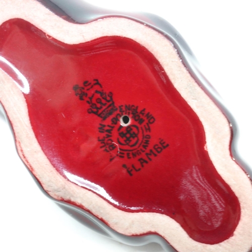 276 - Royal Doulton flambe duck, no cracks or chips, L: 10 cm. UK P&P Group 1 (£16+VAT for the first lot a... 