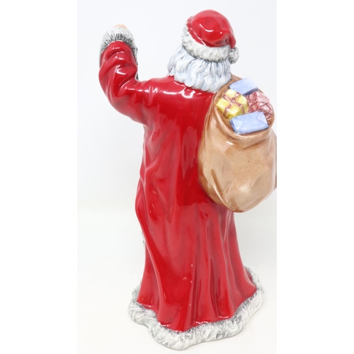 314 - Royal Worcester Father Christmas special edition figurine, limited edition 207/2450 with CoA, no cra... 