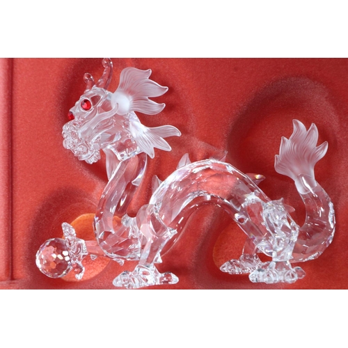 410 - Swarovski Collectors Society, Fabulous Creatures Dragon, boxed with certificate. UK P&P Group 2 (£20... 