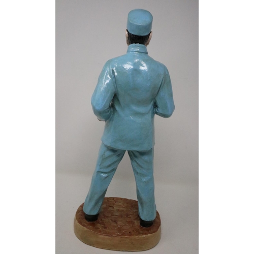 461 - Large wooden Guinness advertising zoo keeper figure, H: 42 cm. UK P&P Group 3 (£30+VAT for the first... 